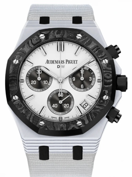 Review Audemars Piguet Royal Oak 26240 ROC CarboQuartz "BLACK & WHITE" replica watch